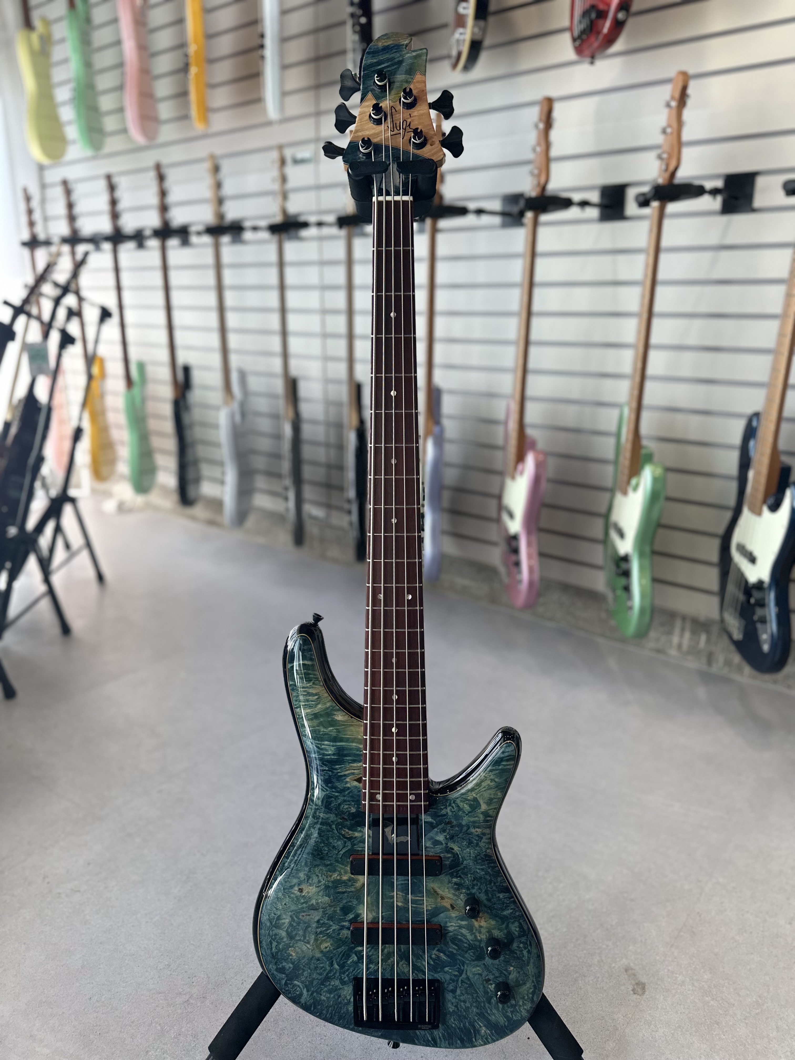 Sugi SOUNDB Sugi NB5C BM-PRM 수기 마스터빌드 커스텀 하이엔드 베이스 기타