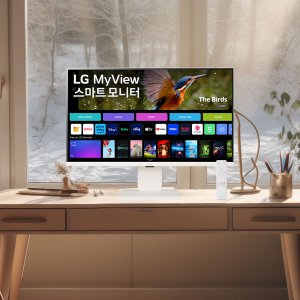 LG전자 MyView 스마트 모니터 81cm IPS 4K UHD IPTV OTT USB-C 미러링 리모컨