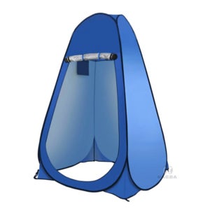 일상다많사 캠핑 이동식 샤워텐트 120x190cm 블루 캠핑용이동식화장실텐트 원터치샤워텐트 이동식샤워부스