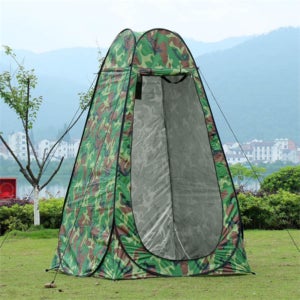 일상다많사 캠핑 이동식 샤워텐트 120x190cm 밀리터리 휴대하기좋은크기 원터치샤워텐트 캠핑용샤워텐트