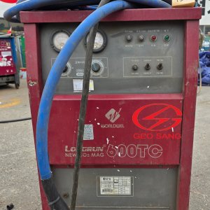 [중고] 월드웰 scr타입 CO2용접기 600A /케이블 15M wc01-03