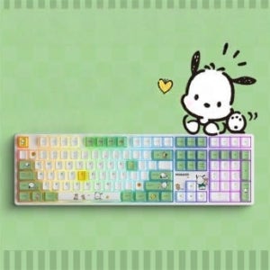 포차코 키보드 AKKO 핫스왑 3모드 연결 108키 기계식 키보드