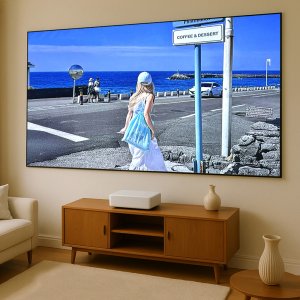 초단초점 빔프로젝터 전용 CLR 액자형 홈시네마 스크린설치 패키지 가정용 254cm(100인치), 1개