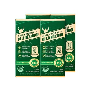 숙취해소제 아사이치케아 210g 14포입, 4팩 [팩당 22,880원]
