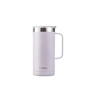 글라스락 텀블락 플레인 머그 텀블러 라벤더 500ml 레이저 각인 이니셜 로고 단체 선물