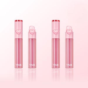 [1+1] YNM(와이엔엠) 하트 젤링 틴트 2.6g 10colors (2 in 1 실리콘 립브러시 내장)