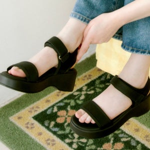 스퍼 넬 네오프렌 키높이 초경량 플랫폼 샌들 5.5cm -VS7069