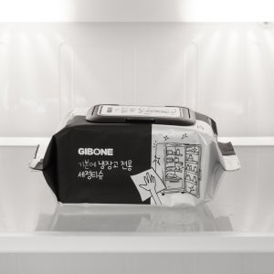 기본에 냉장고 전용 세정티슈 캡형 25매 3팩