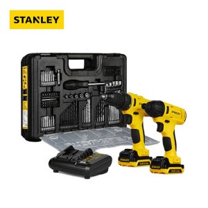 스탠리 10.8V 충전 해머드릴 임팩 드라이버 콤보 세트 SCHI12S2KA-KR