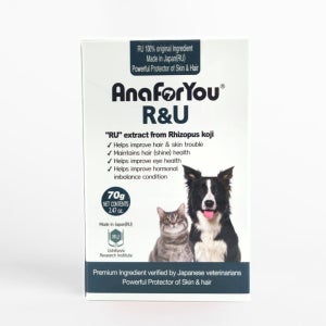 아나포유 알앤유 강아지 곰팡이성 피부염 영양제 피부 피모 털 탈모 알러지 고양이 알유 RU