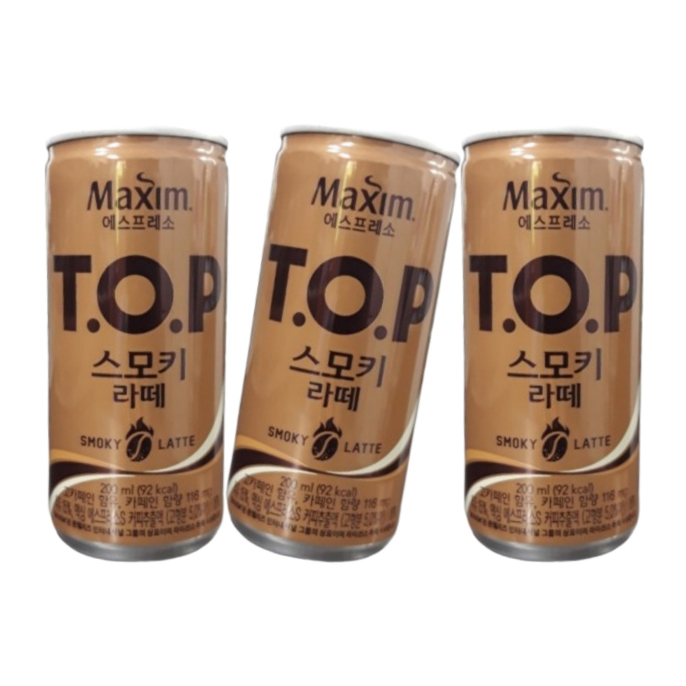 티오피 캔커피 미니캔 top 스모키라떼