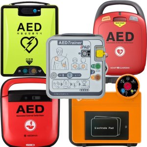 AED 자동제세동기 나눔테크 NT381R 심장충격기 본품세트 학교 관공서 사용제품