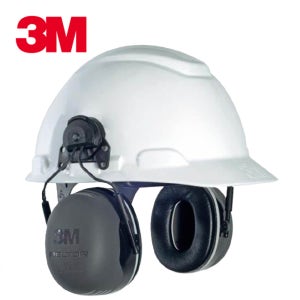 3M X5P3E 절연귀덮개 안전모부착형 차음 31dB 소음방지