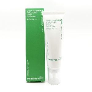 이니스프리 그린티 히알루론산 수분 선세럼 50ml(SPF50+)