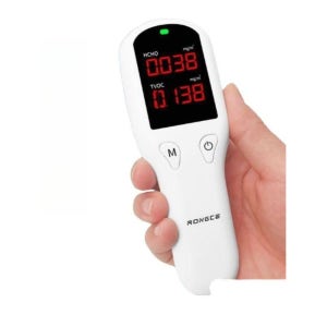 실내 포름알데히드 측정기 공기질 테스트 새집 유해가스 감지기 RC3001(폼알+TVOC+배터리)