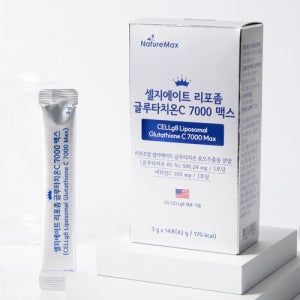 [오늘끝딜] 셀지에이트 고함량 리포좀 글루타치온 500mg 비타민C 7000 맥스 14포 1통