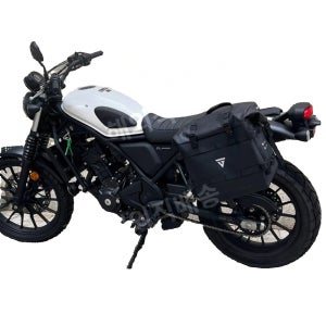 혼다 호환 CL300/CL500 튜닝 탈부착 리어 새들백 방수가방 사이드백 (좌측)20리터+브라켓