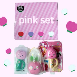 튤립 사운드북 멜로디봉봉 아기 국민 장난감 선물 분홍이 핑크 공주 세트 출산선물