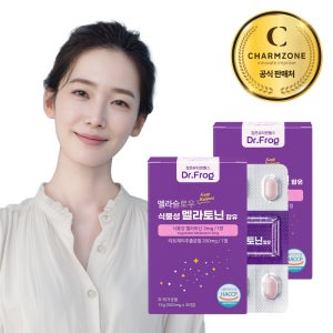 참존 닥터프로그 멜라슬로우 멜라토닌 2mg 식물성 멜라토닌 영양제 수면 30정, 2개
