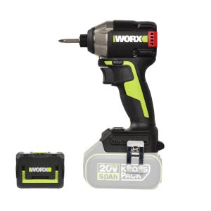 웍스 충전 임팩드라이버 전동 드릴 베어툴 20V BL WU291D.91 하드케이스