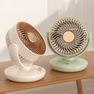 저소음 무선 탁상용선풍기 USB 충전식 소형 데스크 선풍기