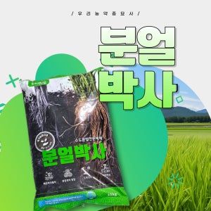 분얼박사 10kg 바이오플랜 수도분얼전문제제 유기농업자재 우리농약종묘사