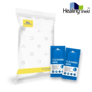 힐링쉴드 항균티슈 액정클리너 안경닦이 렌즈클리너 일회용 10매