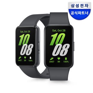 삼성 갤럭시 핏3 SM-R390N 스마트 밴드 워치 그레이, 40mm, 블루투스