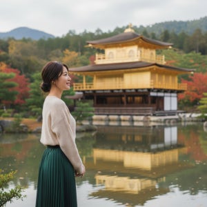 [교토역 출발 가능] 오사카 버스투어 아라시야마 금각사 청수사 후시미이나리 1일 니코니코