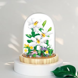 YKO 릴리돔 594피스 P1174 꽃 미니블록 취미 나노블럭 조립 피규어 장식품 인테리어