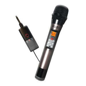 힐링사운드 ELCID HS-M40 무선마이크 에코 EQ 볼륨 조절 가능 무선 핸드마이크