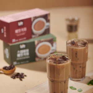 메밀 커피믹스 설탕 아이스 커피 사무실 차 (20스틱/박스) 스테비아, 20개입, 3개