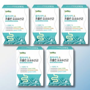 웰러스 폴리시아 프롤린 모유 유래 유산균 다이렉트 두돌 아기 30포, 5개