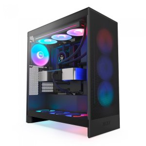 NZXT H7 Flow RGB V2 (매트 블랙)