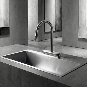 프로맘 사각 싱크볼 노아 E858 설치비 포함 엠보 나노 코팅 스테인레스 씽크볼 교체