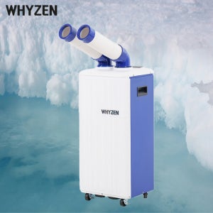 와이젠 산업용 에어컨 이동식 실외기없는 코끼리 공업용 공장 창고 주방 식당 2구 K3200