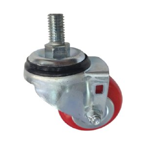 7.6cm(3인치) 경량 우레탄 볼트 15.8mm(5/8) 회전 캐스터 바퀴 가구 선반장