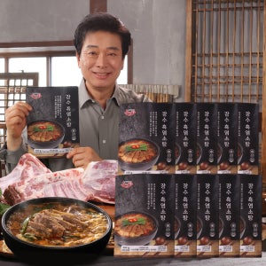 심가네 노다지 장수 흑염소탕 850g 10팩 김형일 몸보신 여름보양식 즉석국 흑염소 전골
