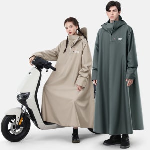 옥스포드 판초 우의 여성 레인코트 성인 우비 롱 비옷