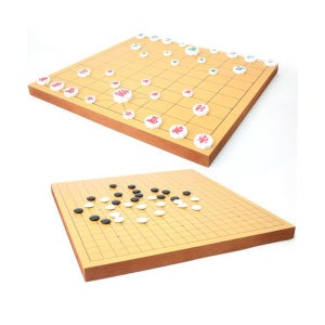 보약게임 경북 양면 바둑장기세트(25mm)+바둑알+장기알