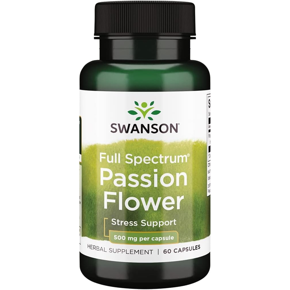 스완슨 식물성 멜라토닌 <b>패션플라워</b> 60캡슐