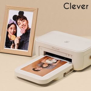 클레버 포토프린터 CP4100 휴대용 모바일 열전사 고해상도 스마트폰 사진인화기