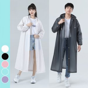 EVA 여성 우비 1+1 레인코트 성인 우의 비옷