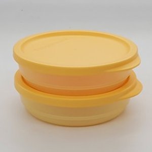 타파웨어 싱싱블록 라운드 반찬통 200ML(1) 원형 찬통 야채통 간식통 이유식