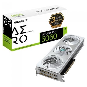GIGABYTE 지포스 RTX 5060 AERO OC D7 8GB 제이씨현 / M