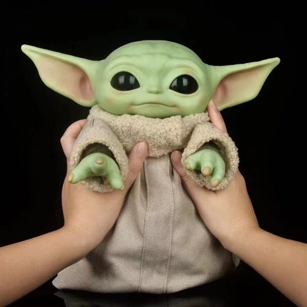 스타워즈 아기 요다 베이비 그로구 만달로리안 인형 피규어 굿즈 빅사이즈 28cm Star Wars Baby Yoda