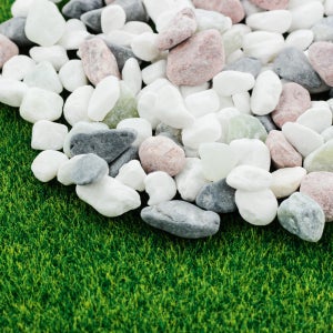 오색자갈 대포장 20kg 자갈돌 인테리어 화분돌 마당 멀칭재