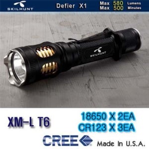 스킬헌트 Drfire X1 Cree XM-L T6 LED (580루멘)