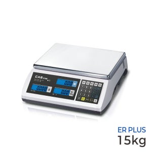 CAS 유통형저울 ER PLUS-15CB 영수증 RS232 계량 15kg