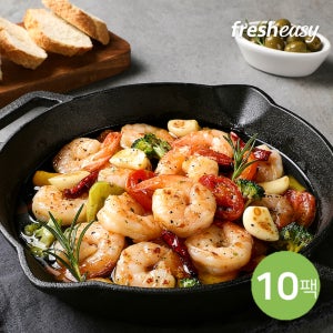 대용량 THE EASY 감바스 냉동 밀키트 300g 10팩
